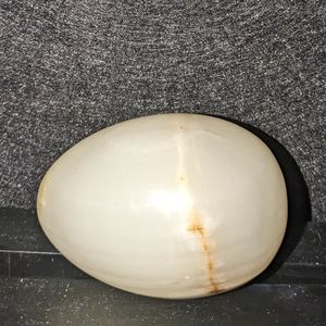 White or Green Onyx Marbled Egg